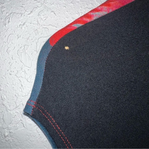 Desigual Azucena Midi Twist Front Floral Dress Size Large. - Picture 14 of 15